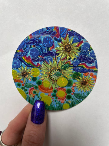 Sunflower Dreamz Sticker
